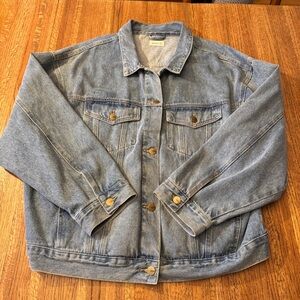 Mono B Denim Jacket Women’s Large (Oversized) 100% Cotton